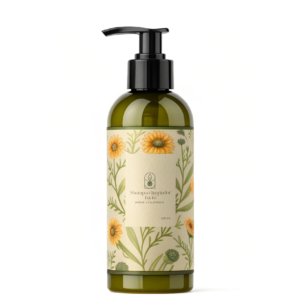 Shampoo limpiador facial de Avena y Caléndula