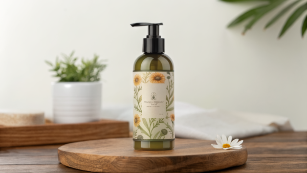 Shampoo limpiador facial de Avena y Caléndula - Image 2