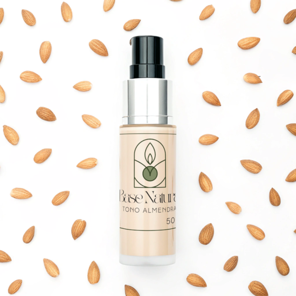 Base natural tono almendra