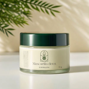 Mascarilla détox espirulina